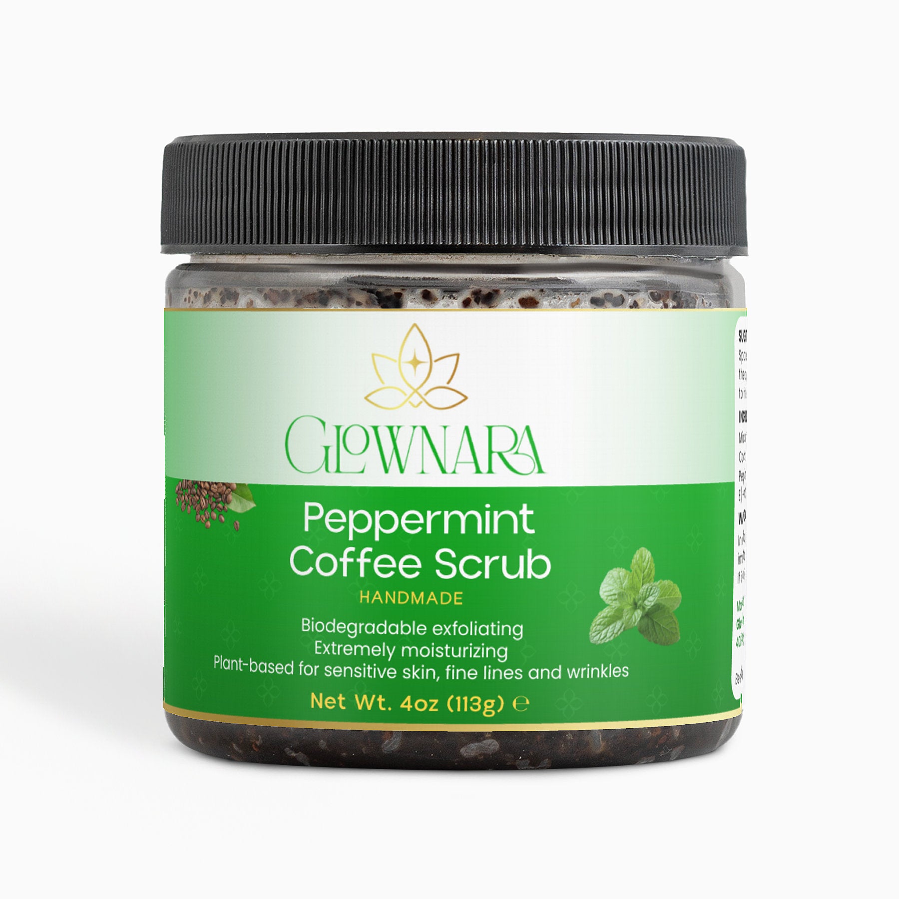 Peppermint Coffee Scrub