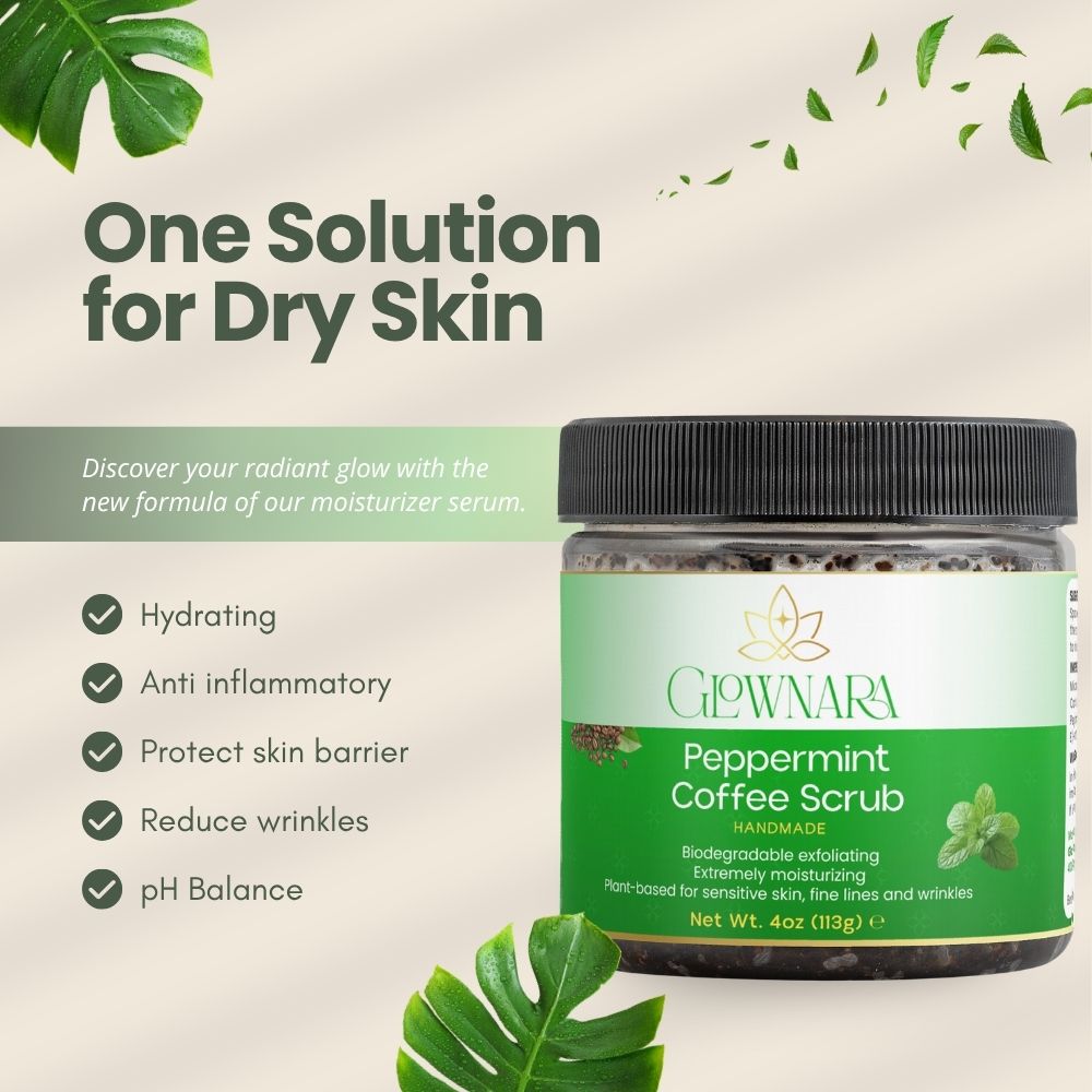 Peppermint Coffee Scrub